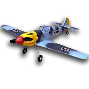Radio Controlled Airplane Me109 Messerschmitt 4-channel Foamie WW2 Warbird Guanli 602 from Toy RC Airplanes