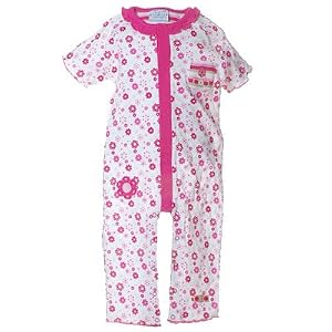 Newborn Infant Baby Girl Sleepwear DAISY Footless Sleeper KALENCOM Girls 3-24M