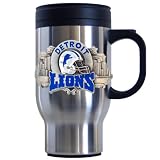 Siskiyou Sports Detroit Lions 18 oz  NFL Stainless Steel Travel Mug