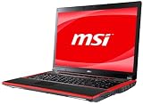MSI Gaming GX640 39 cm (15,4 Zoll)�Notebook (Intel Core i5 430M 2,26 GHz, 4GB RAM, 500GB HDD, ATI HD 5850, DVD, Win 7 HP)