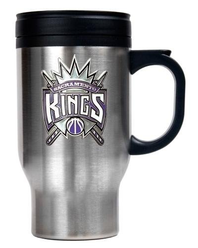 NBA Sacramento Kings Stainless Steel Travel Mug - Primary Logo