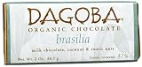 Dagoba Brasilia (37%) Coconut Pecan Brazil Nuts Bar, 2.0-Ounces Bars (Pack of 12)