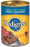 41tzPrTdpjL. SL160  Pedigree Choice Cuts Wet Dog Food Case Chicken