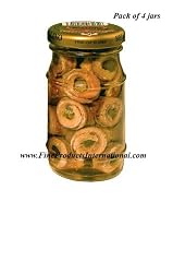Bellino Rolled Fillet Anchovy, 4.25 Ounce Jar  (Pack of 4)