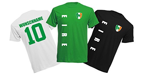 11 x Kinder T-Shirt Trikot Look – MINI EM 2016 – Irland