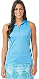 Callaway Women's Golf Performance Piped Sleeveless Polo Shirt