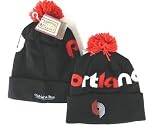 Portland Trail Blazers Mitchell & Ness Cuffed Beanie Hat