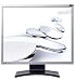 Benq FP73G 17 Zoll TFT Monitor silber/schwarz DVI (Kontrast 700:1, 6 Ms Reaktionszeit)