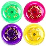Rainbow Yo-Yo's Assorted (4 count)