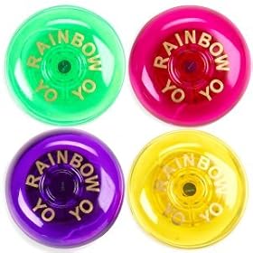  Rainbow Yo-Yos Assorted (4 count)