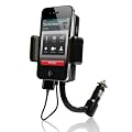 Kit Support Auto Voiture Apple iPHONE 4/ iPhone 3GS / 3G / V1 et iPOD Touch + Transmetteur FM