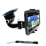 eBigValue: Black Durable 360 Rotatable Car Windshield Mount Holder for Samsung Galaxy Tab Tablet