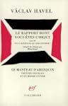 Le Rapport dont vous �tes l'objet / P...