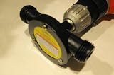 Drill Powered Water Pump with Garden Hose Hook Up