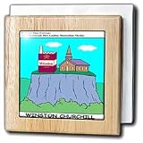 Winston Churchill - 6 Inch Tile Napkin Holder