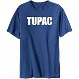 Tupac Male Names Mens T-Shirt (Steel, Sizes X-Small - XXX-Large)