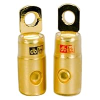 DB Link RTG0 0-Gauge Gold Ring Terminal