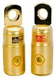 DB Link RTG0 0-Gauge Gold Ring Terminal