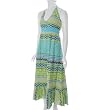 Funky People High Waist Tie Back Halter Dress