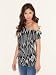 GUESS Coco Short-Sleeve Top, JET BLACK MULTI (XS)