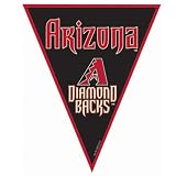 Lets Party By Amscan Arizona Diamondbacks Baseball Pennant Banner