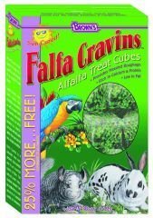 F.M. Brown's Falfa Cravins Treats, 16-Ounce, Alfalfa Cubes Treat