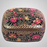 Papier-Mache Hand-painted Box