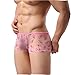 Winday Men Briefs Breathable Ice Silk Boxer Bikinis and Briefs B123
