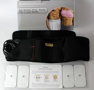 Double Value: FDA cleared 2013 version HealthmateForever Ab and Back Pain Relief Belt System: Ab and Back Belt + Pro-8AB massager device, powered by rechargeable lithium battery, Large LCD backlit display, battery level indicator, auto shut off timer, two outputs with independent intensity control, sports injury recovery, sore muscle relaxation, muscle excercises, workout...Double Value: FDA cleared 2013 version HealthmateForever Ab and Back Pain Relief Belt System: Ab and Back Belt + Pro-8AB massager device, powered by lithium rechargeable battery, Large LCD backlit display, battery level indicator, auto shut off timer, two outputs with independent intensity control, sports injury recovery, sore muscle relaxation, muscle excercises, workout...(Patent design in USA, Lifetime warranty) Double value: The whole system is not limited to application at the Ab or back, but Full Body Application!!!(Patent design in USA, Lifetime warranty)