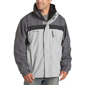 Mens Columbia 3in1 Charger Parka , Intense Red or Storm Grey