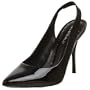 BCBGirls Women's Alimie Pump,Black Patent,8 M US
