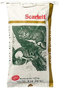 SCARLETT PET PRODUCTS 476391 Scarl Wildlife Blend Food for Birds, 20-Pound