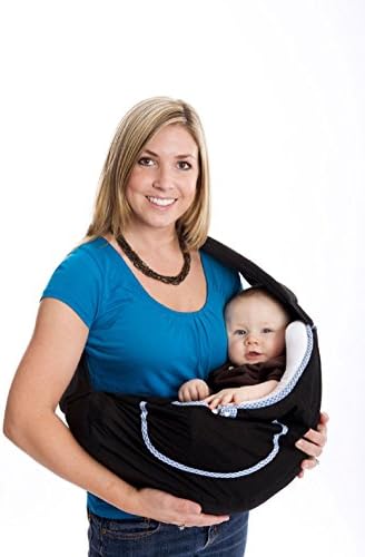 Babyhelp New Style Comfortable Cotton Soft Wrap Baby Sling(Black)