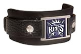 Leather Cuff Bracelet Sacramento Kings