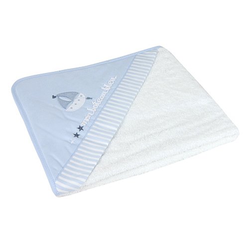 Cambrass 87-19901 - Badetuch mit Kapuze 80 x 80 cm, Design 61 Cel kleines Segelboot Preisvergleich