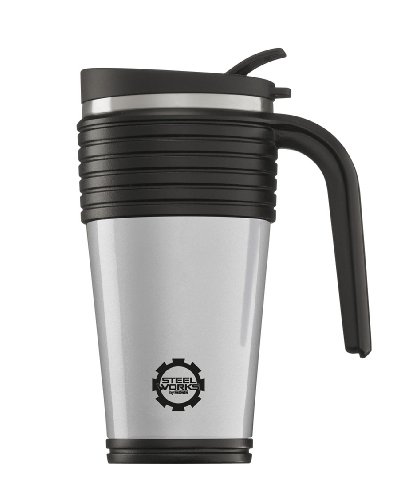 Steelworks by Sigg Thermo Mug 0.5 l Métro Mug isotherme Argent 0,5 l