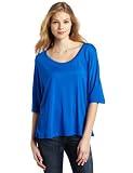LnA Women's Seamed Cape Tee