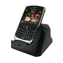 Shop4accessories Executive USB Charge Dock Cradle/Pod For BlackBerry CURVE 8900 (aka Javelin) - Synchronise, Charge Handset & Spare Battery all at once!