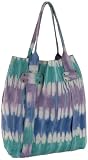 Pietro Alessandro Tie Dye Tote,Blue/Purple,one size
