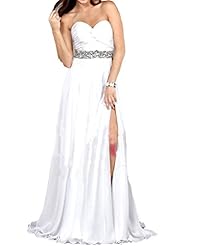 Strapless Evening Dress/Bridesmaid Dress/Prom Dress 