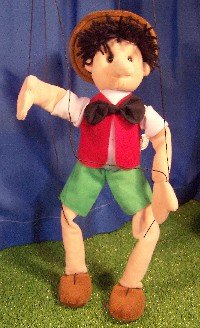 Childrens Toyshop  Toys : Pinocchio Marionette (B1908)