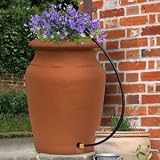 41u%2B SapS L. SL160  Planter Urn Rain Barrel   Terra Cotta