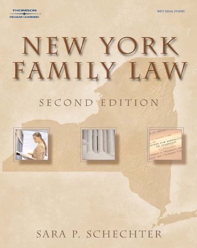41u%2B enatGL New York Family Law (West Legal Studies)