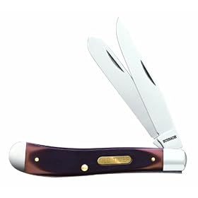 Schrade 94OT Gunstock Trapper 2 Blade Pocket Knife