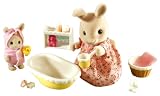 Sylvanian Family - 2233 - Jouet Premier Age - Set de Bain Pour Bébé - Sylvanian