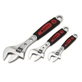 Performance Tool W30703 3 Piece Cushion Grip Adjustable Wrench Set by Performance Tool