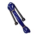 Nylon Skipping Rope Speed Ropes with Plastic Handles Blue