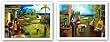 Bolsa con Palos-Vista al Hoyo Set by Didier Lourenco 10"x7.25" Art Print Poster