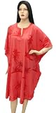 Rich Bead Work classic print Caftan Tunic Cover up Kaftan