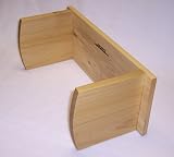 Meditation Bench, Economy; Fixed Curved Leg (Poplar)